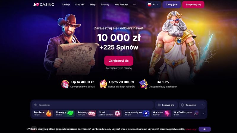 NV Casino retiros rápidos